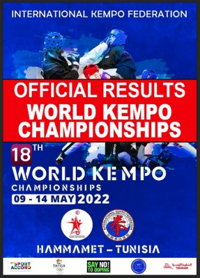 RESULTS| IKF World Kempo CHAMPIONSHIPS 2022