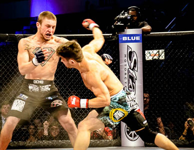 George Pacurariu, hits again in MMA