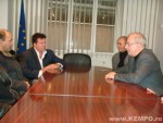 ANS President Octavian Bellu , Jeff Speakman , 2008