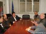 ANS President Octavian Bellu , Jeff Speakman , 2008