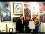 Orhan Ozakti visited IKF headquarter, 2013