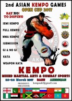 The 2nd IKF Asian Kempo Games, Azerbaijan, 2017