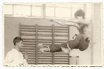 Romania-Amatto Zaharia opens his first military DOJO, 1984