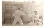 Romania-Amatto Zaharia opens his first military DOJO, 1984