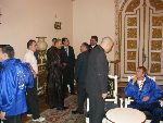 Greeting ceremony Romanian Presidency 2004