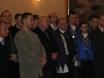 Greeting ceremony Romanian Presidency 2004