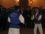Greeting ceremony Romanian Presidency 2004