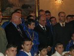Greeting ceremony Romanian Presidency 2004