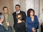 Greeting ceremony Romanian Presidency 2004