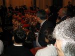 Greeting ceremony Romanian Presidency 2004