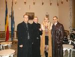 Greeting ceremony Romanian Presidency 2004