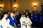 Greeting ceremony Romanian Presidency 2004