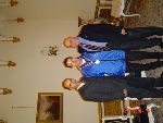 Greeting ceremony Romanian Presidency 2004